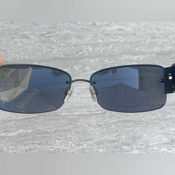 CHANEL CH 4117-B 101/87 62mm Black Crystal CC Oversized Sunglasses Frames Only - Picture 7 of 7